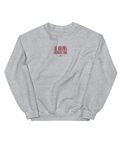 Alabama Crimson Tide Embroidered Sweatshirt