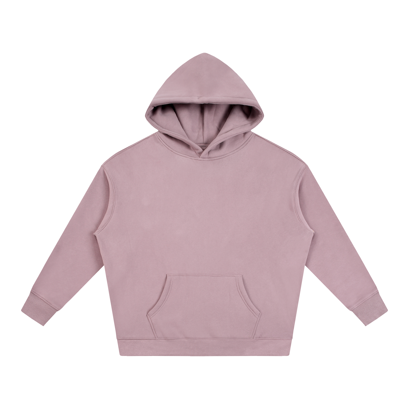 StandardCo Oversize Fleece Hoodie — unisex 350gsm cotton-blend fleece hoodie with dropped shoulders