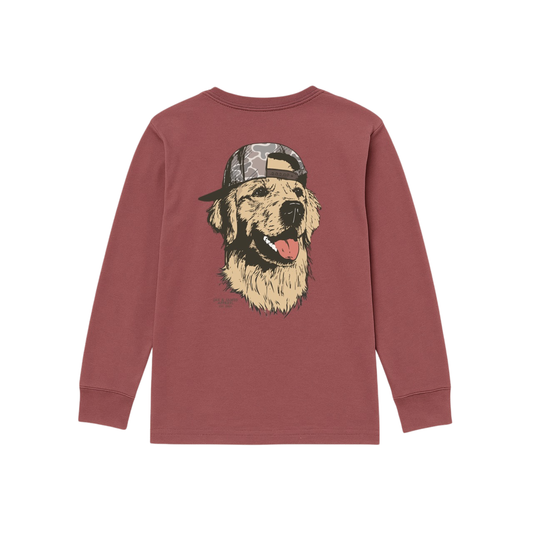 Camo Retriever Long Sleeve Graphic Tee