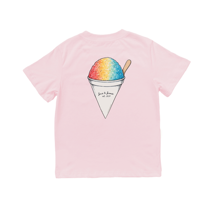 Rainbow Snow Cone Pocket Tee