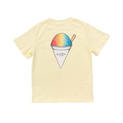Rainbow Snow Cone Pocket Tee