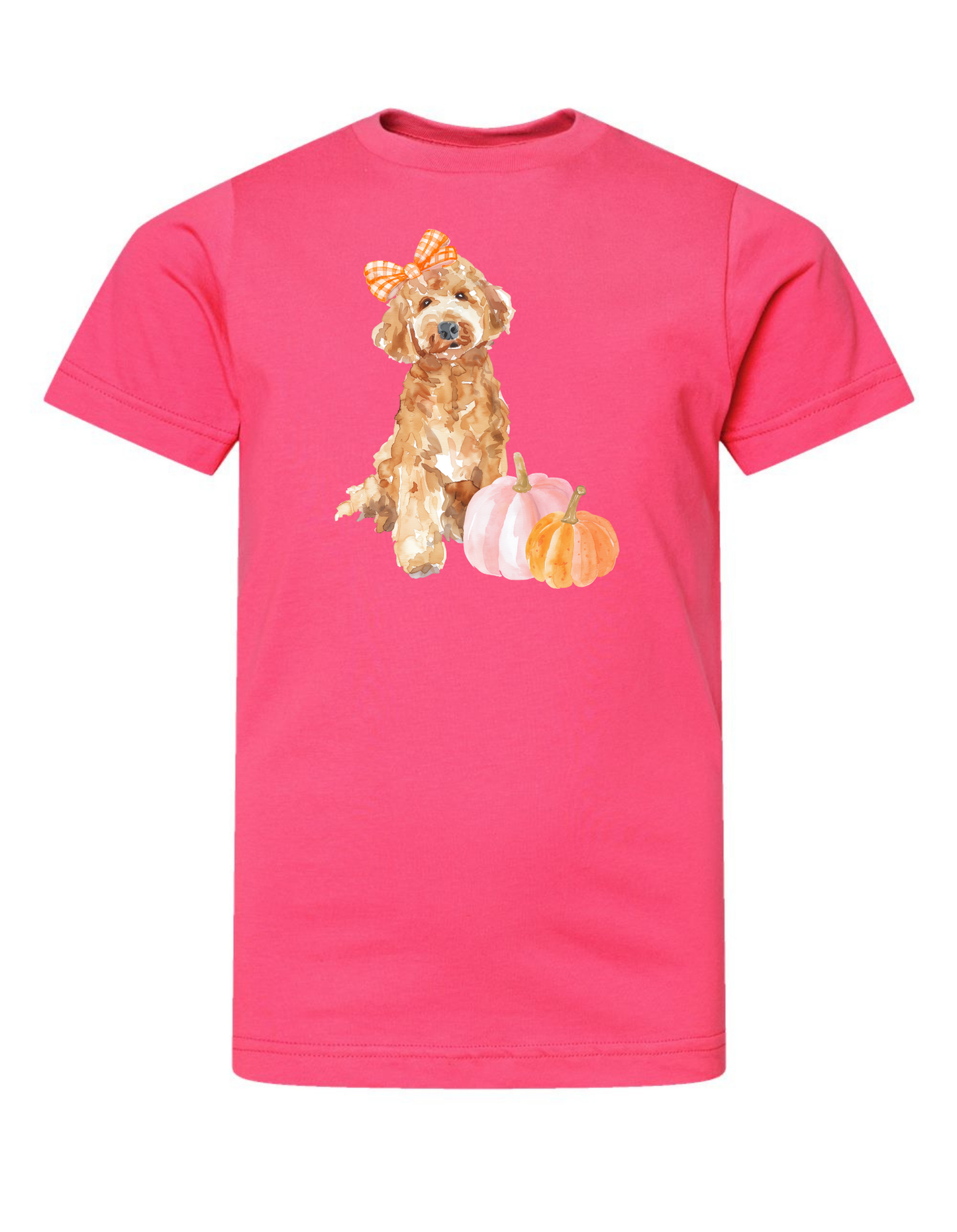 Girl Pumpkin Doodle Specialty Tee