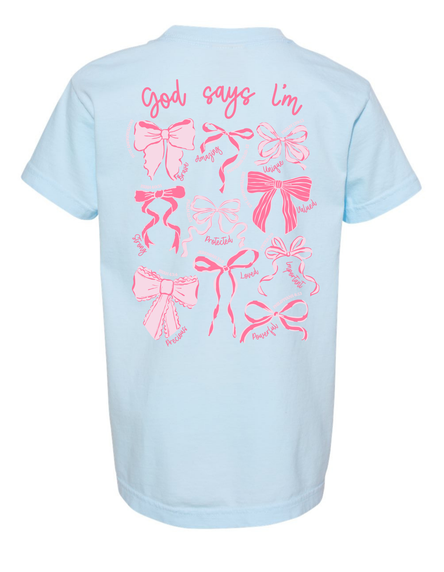 God Says I am.. Comfort Color Tee