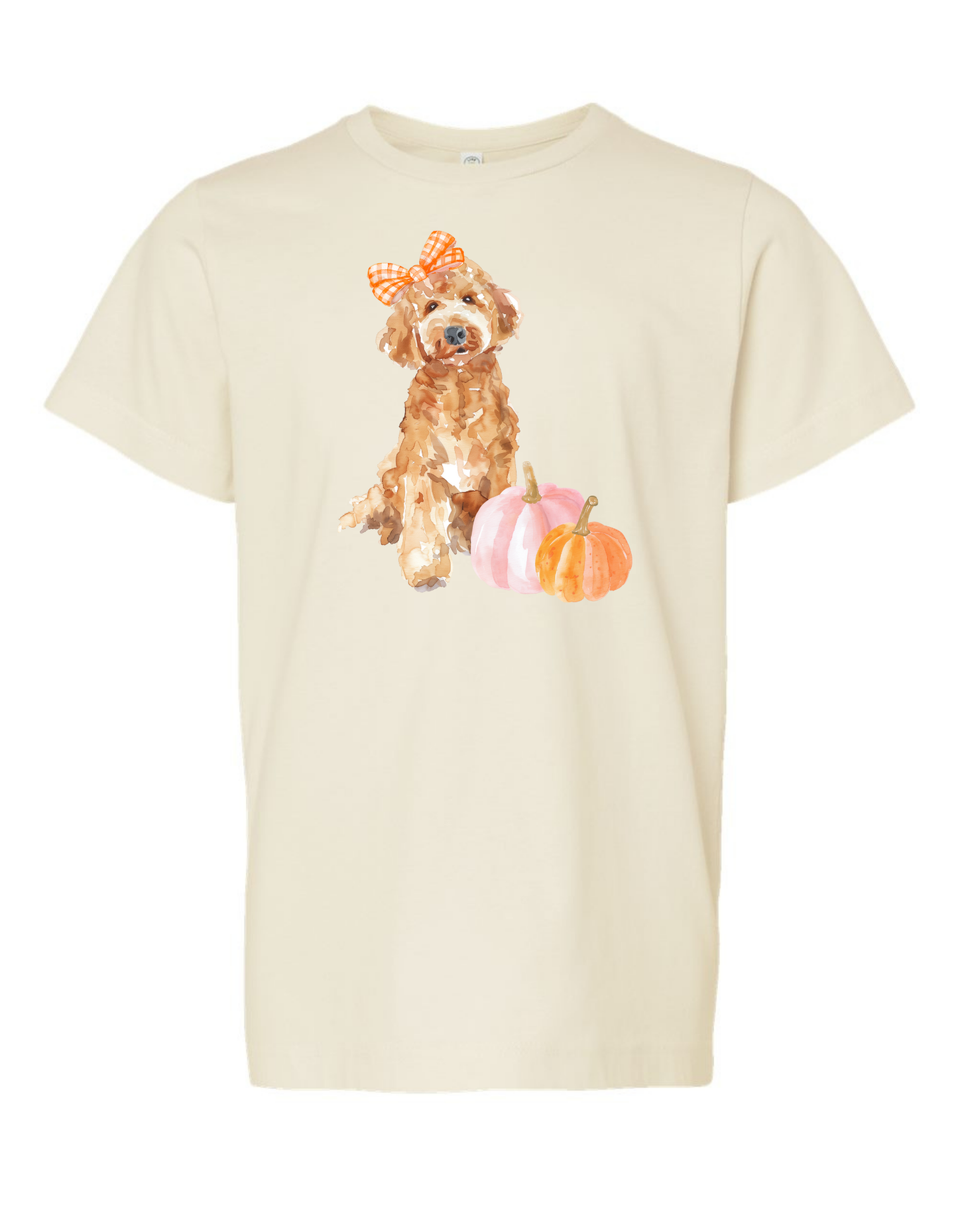 Girl Pumpkin Doodle Specialty Tee