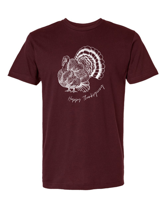 Happy Thanksgiving Turkey Specialty Tee