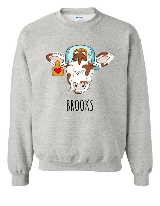 I Love Moo Sweatshirt