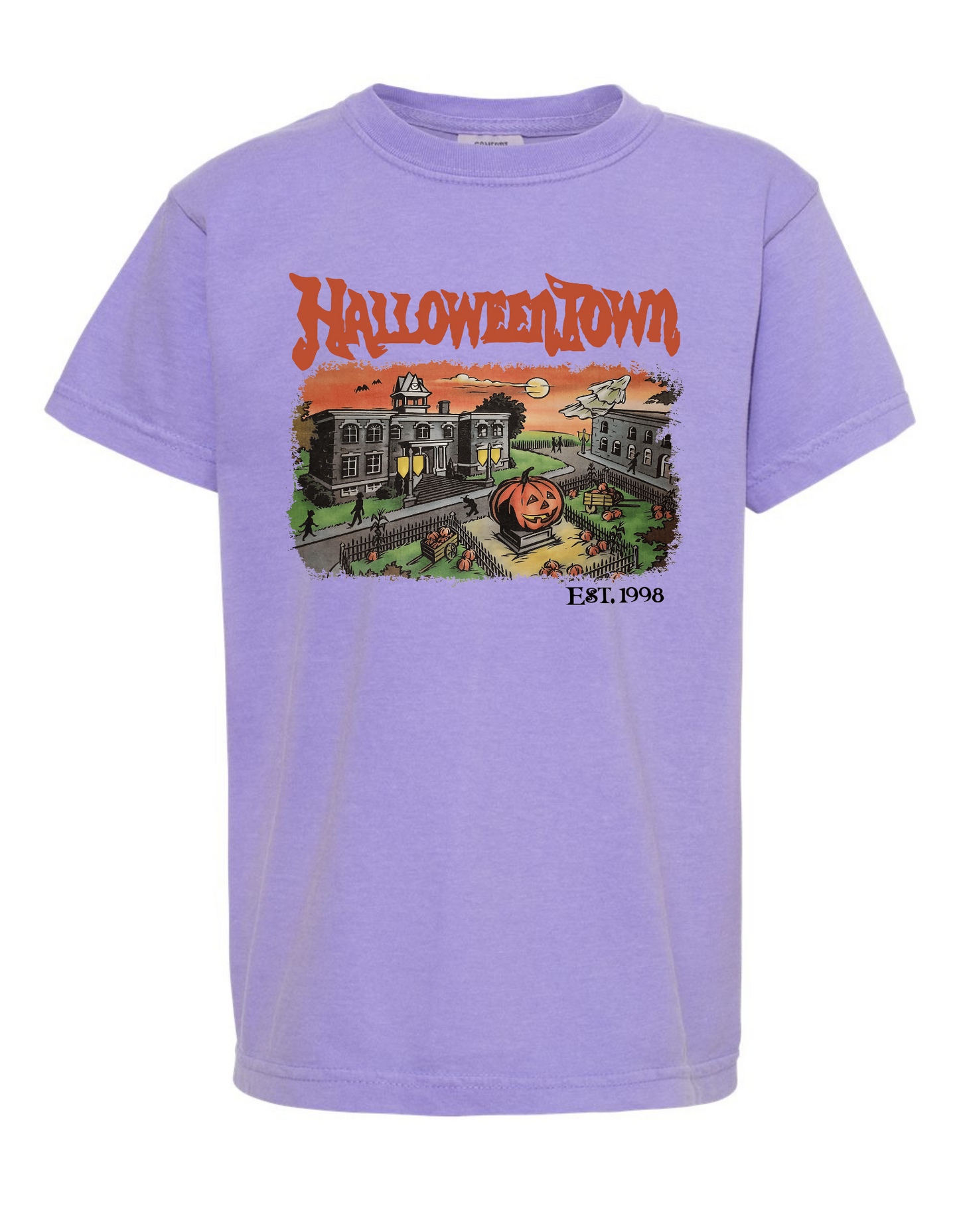 Halloweentown Comfort Color Tee (Sweatshirts available)