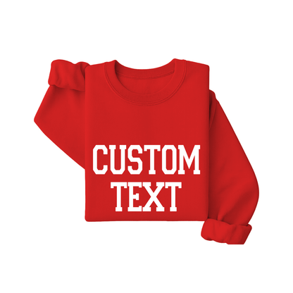 Custom Christmas Sweatshirt – Personalized Holiday Crewneck