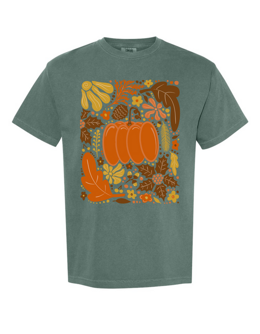 Fall Vibes Comfort Color Tee (Sweatshirts available)