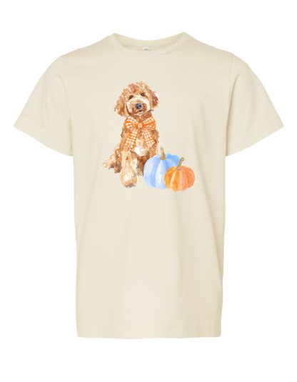 Boy Pumpkin Doodle Specialty Tee