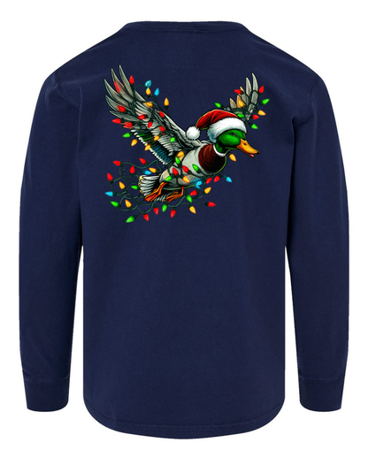 Christmas Mallard Long Sleeve Specialty Tee