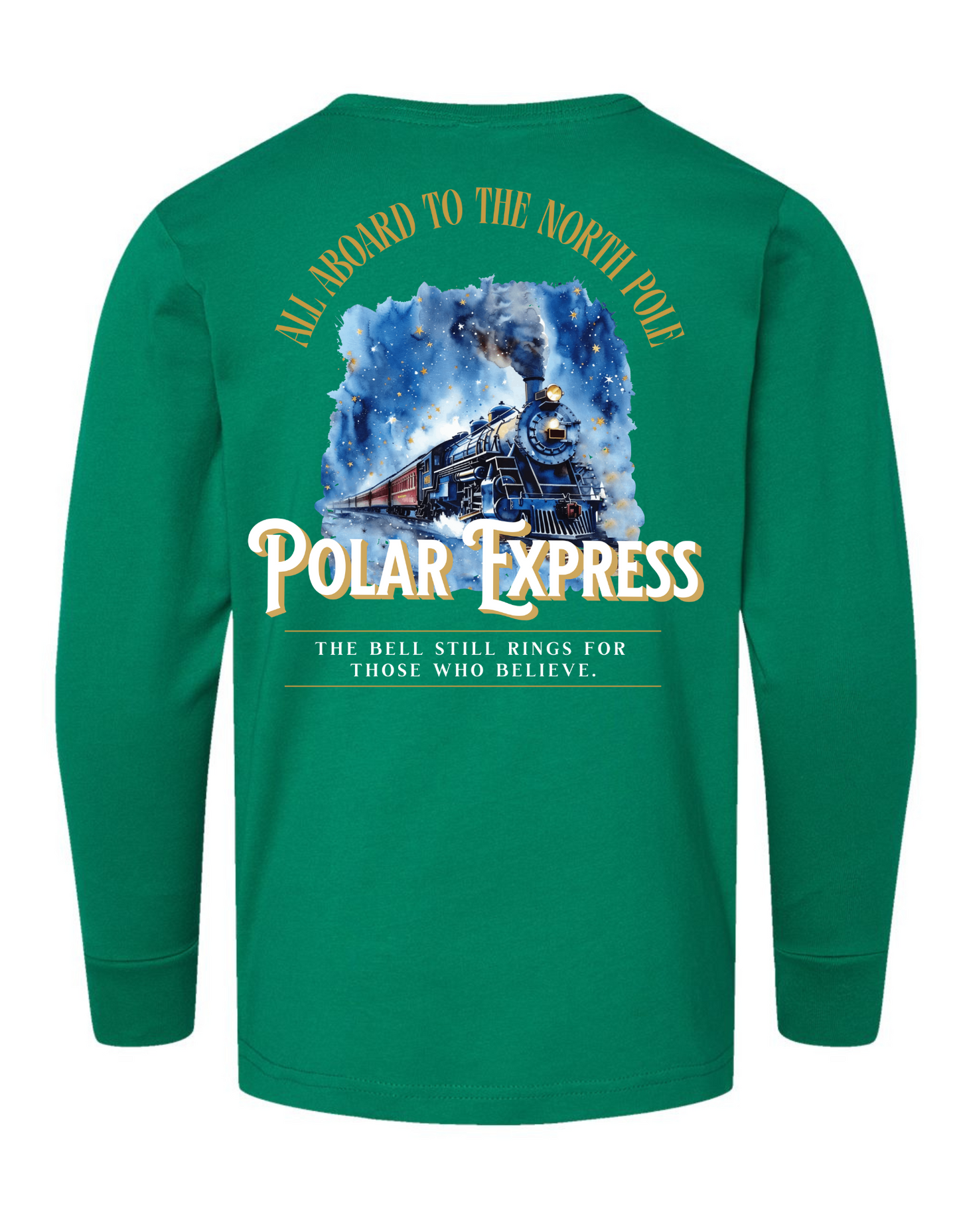 Polar Express Christmas Long Sleeve Specialty Tee