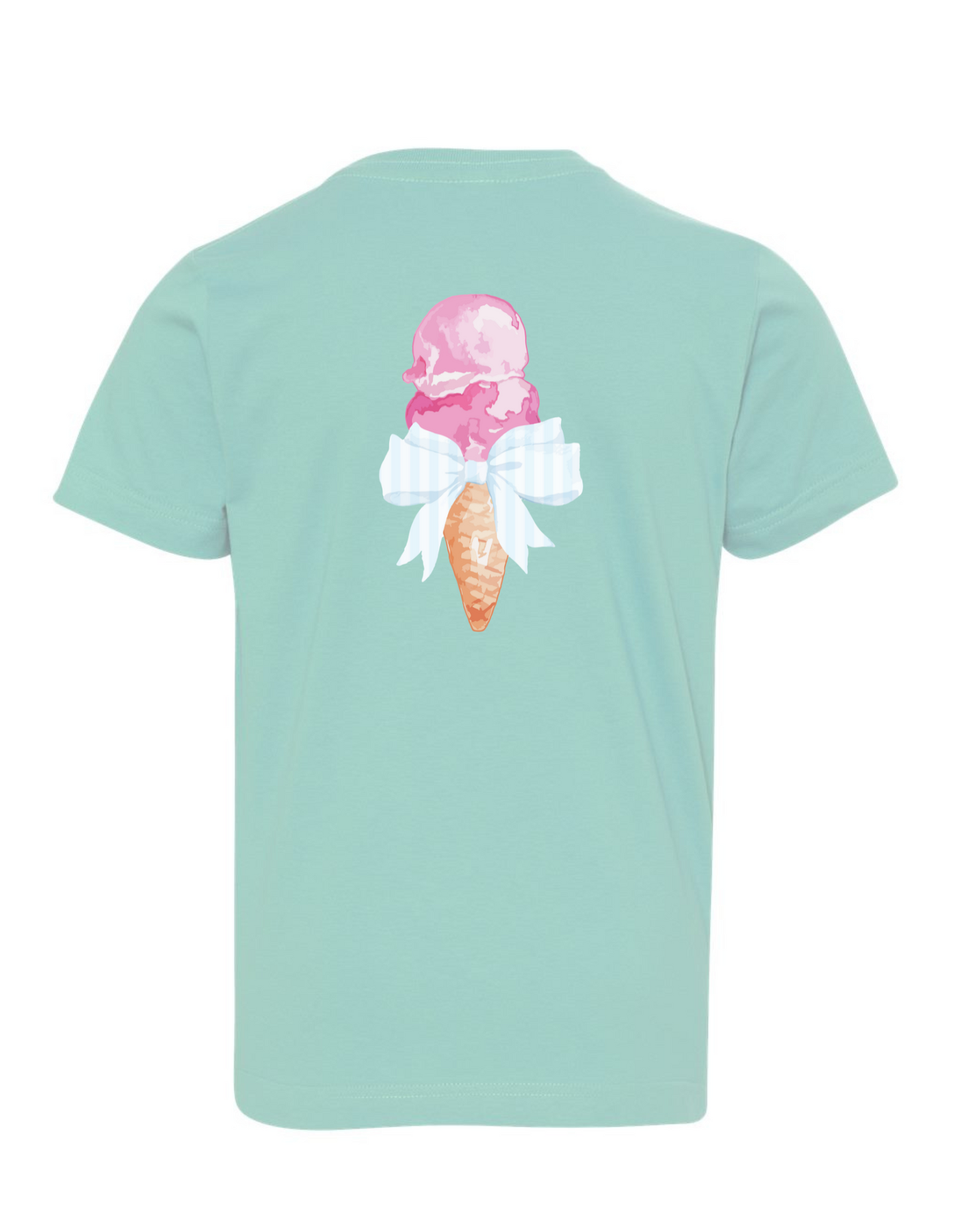 Ice Cream with Bow Specialty Tee