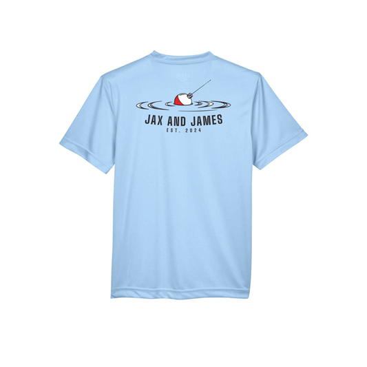 Jax and James Fishing Hole Performance Tee Southern Lifestyle Apparel