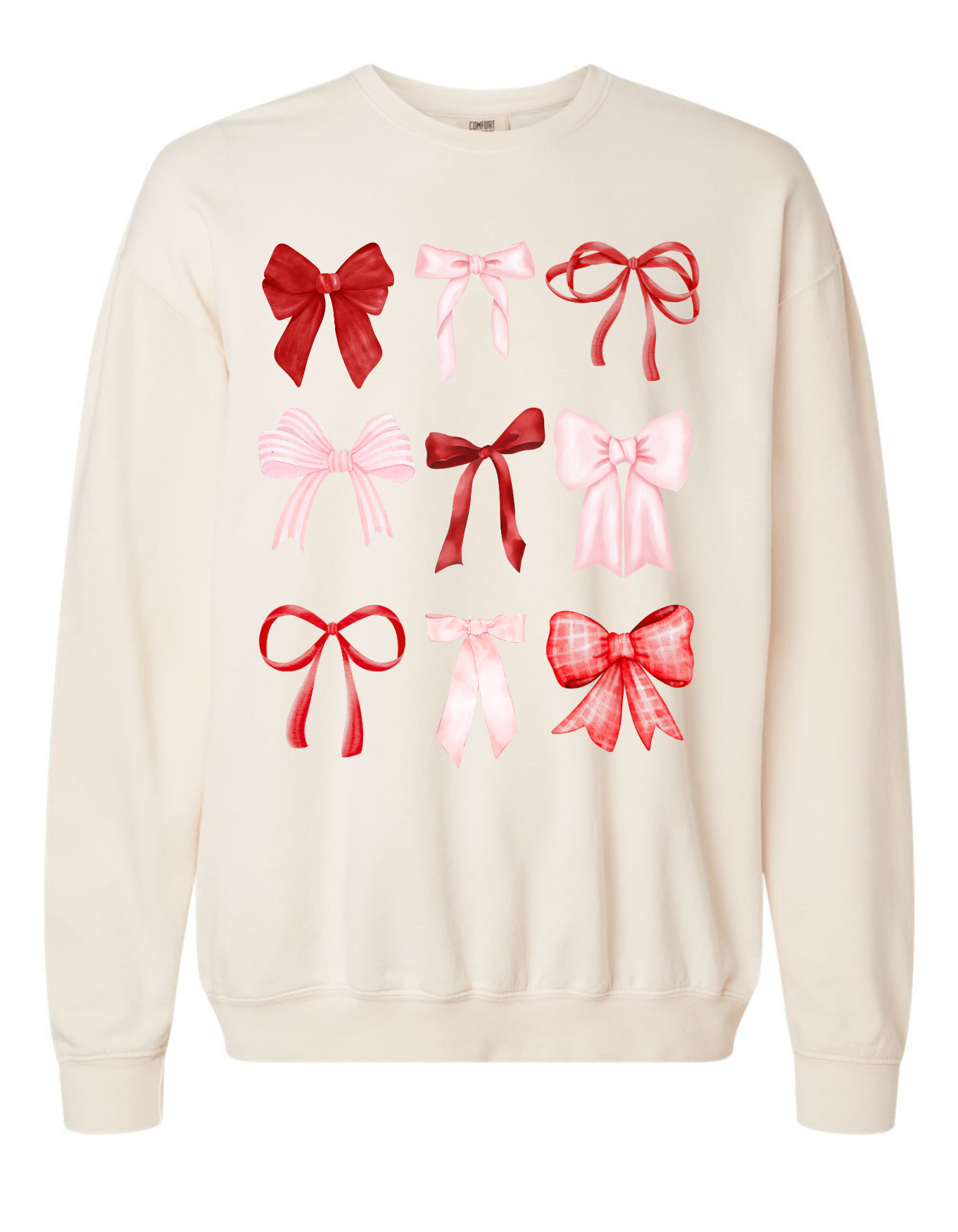 Watercolor Bows Sweatshirt