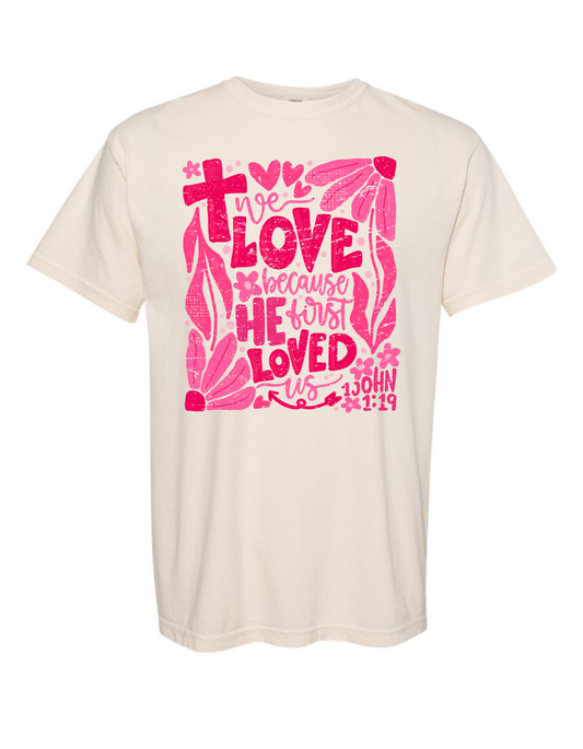 1 John 1:19 Comfort Color Tee