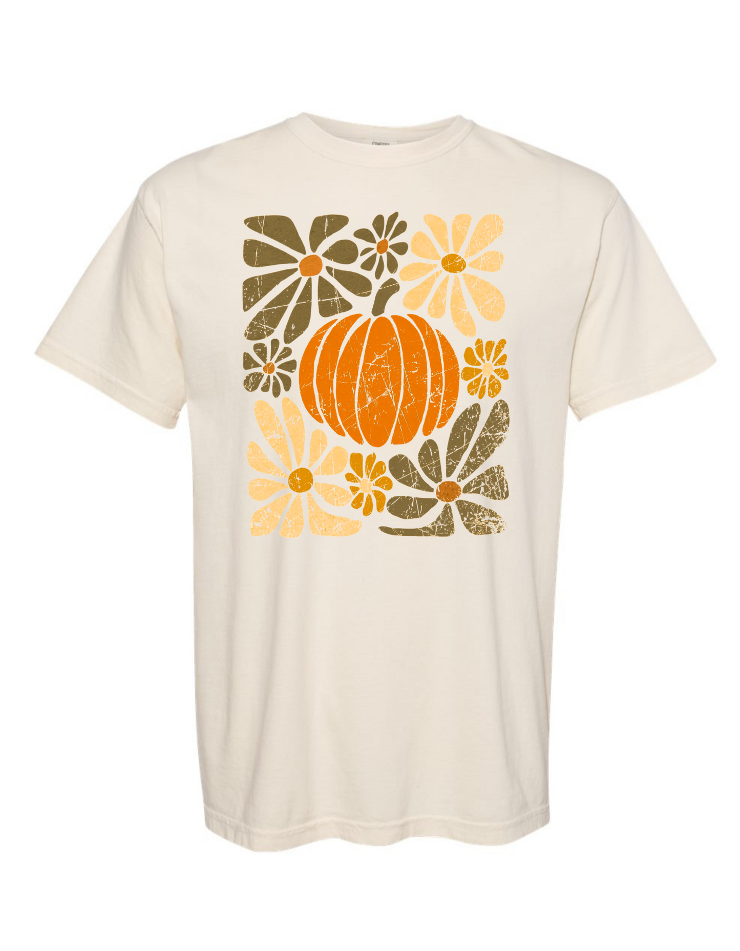 Retro Pumpkin Comfort Color Tee