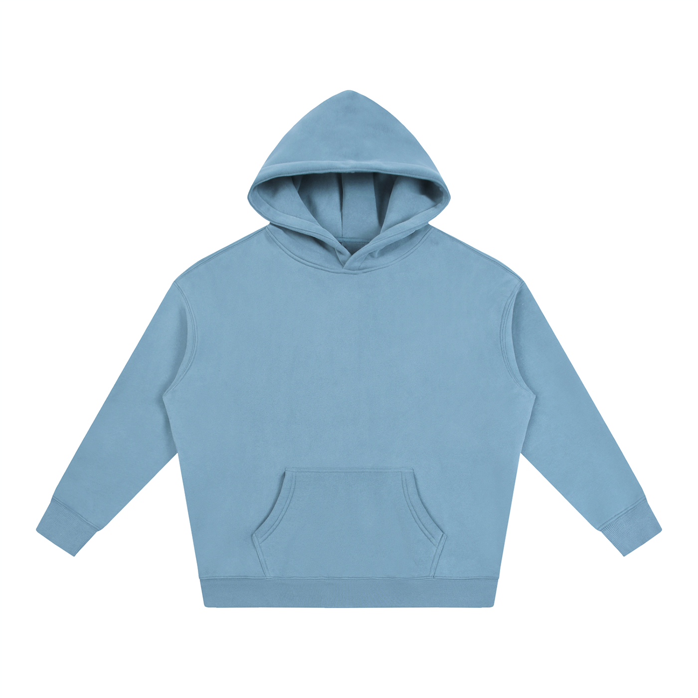 StandardCo Oversize Fleece Hoodie — unisex 350gsm cotton-blend fleece hoodie with dropped shoulders