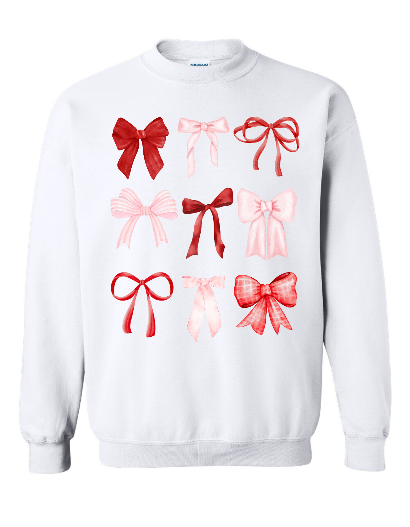 Watercolor Bows Sweatshirt