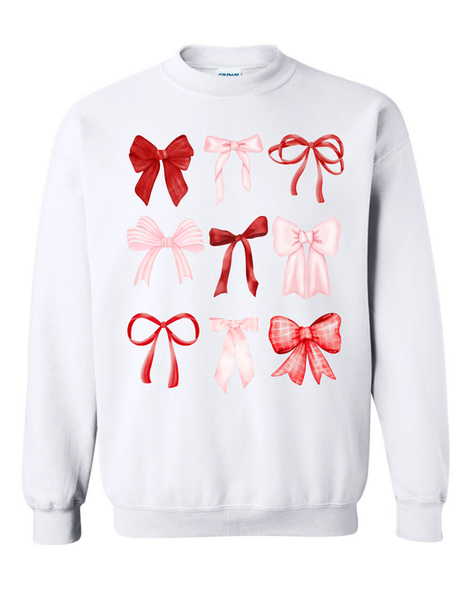 Watercolor Bows Sweatshirt