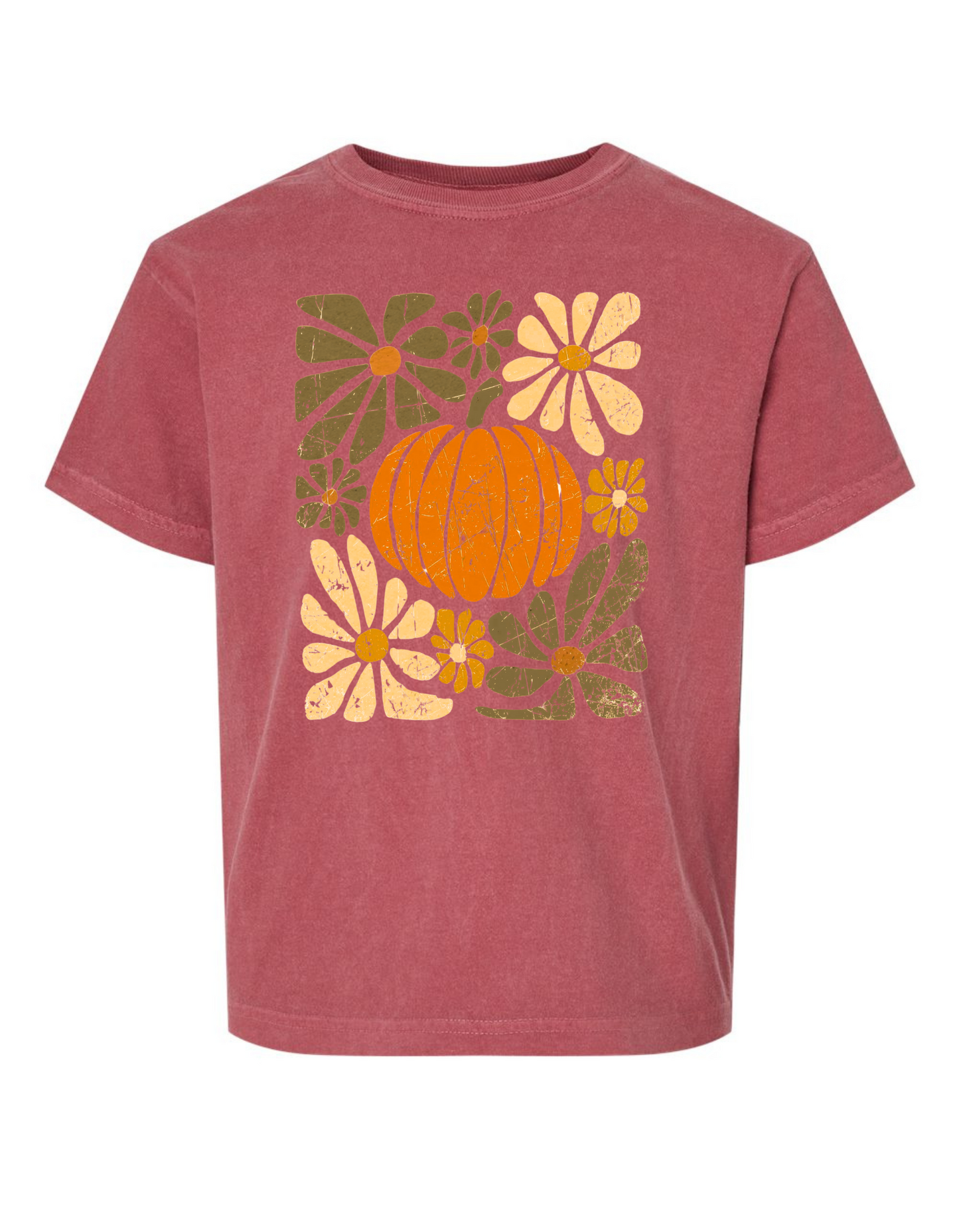 Retro Pumpkin Comfort Color Tee