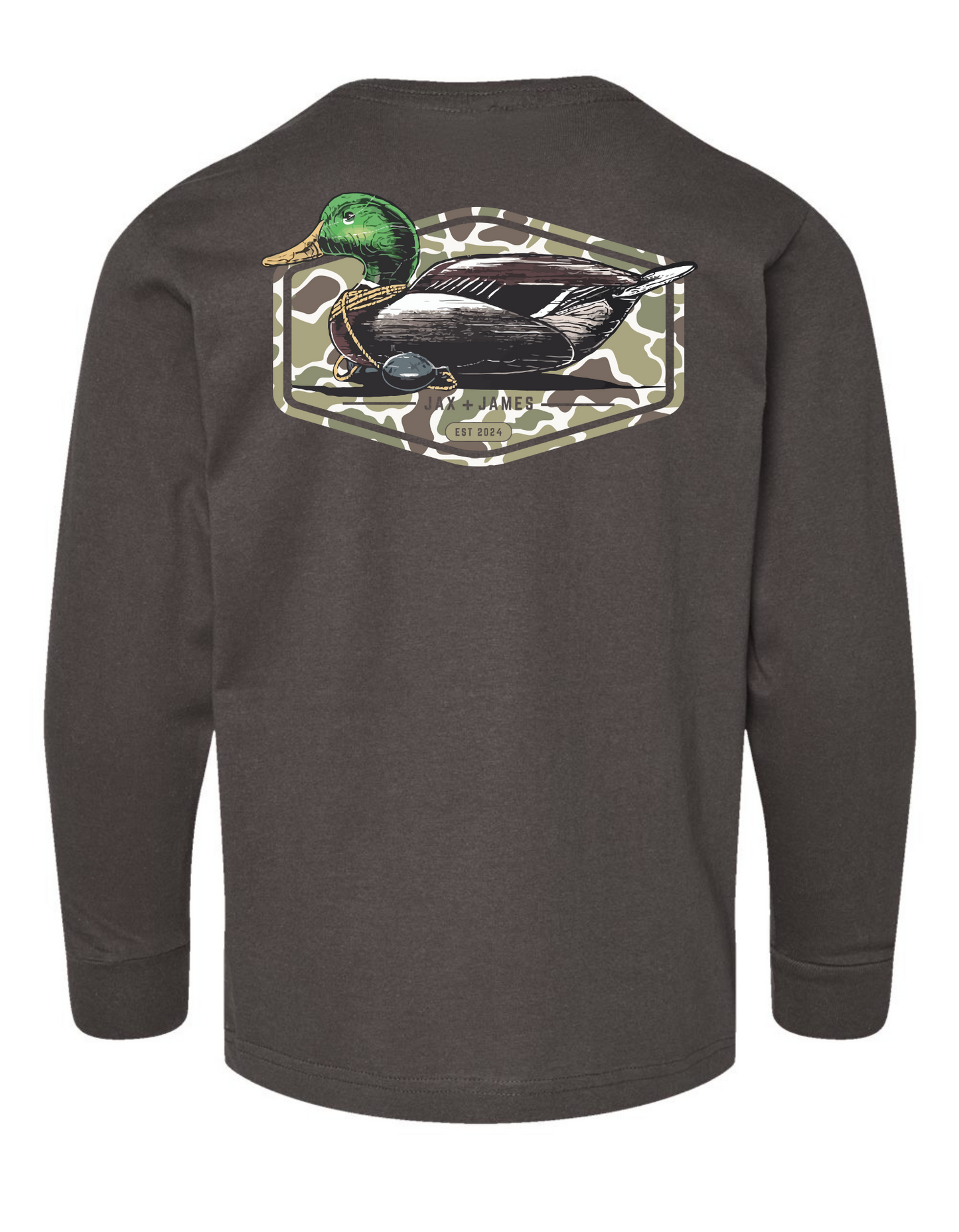 Camo Duck Decoy Long Sleeve Specialty Tee