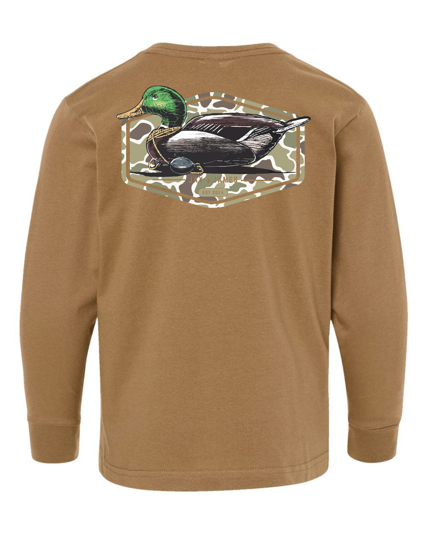 Camo Duck Decoy Long Sleeve Specialty Tee