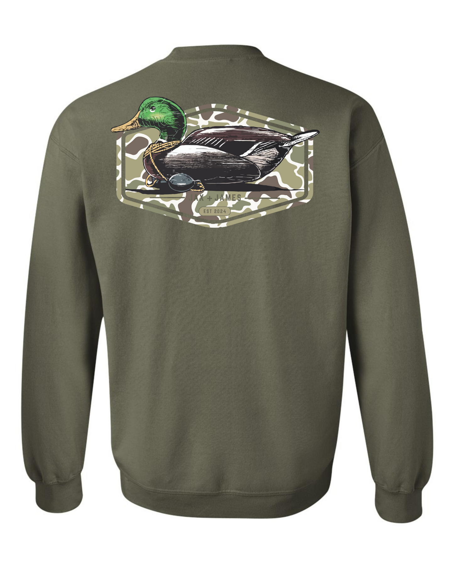 Camo Duck Decoy Sweatshirt