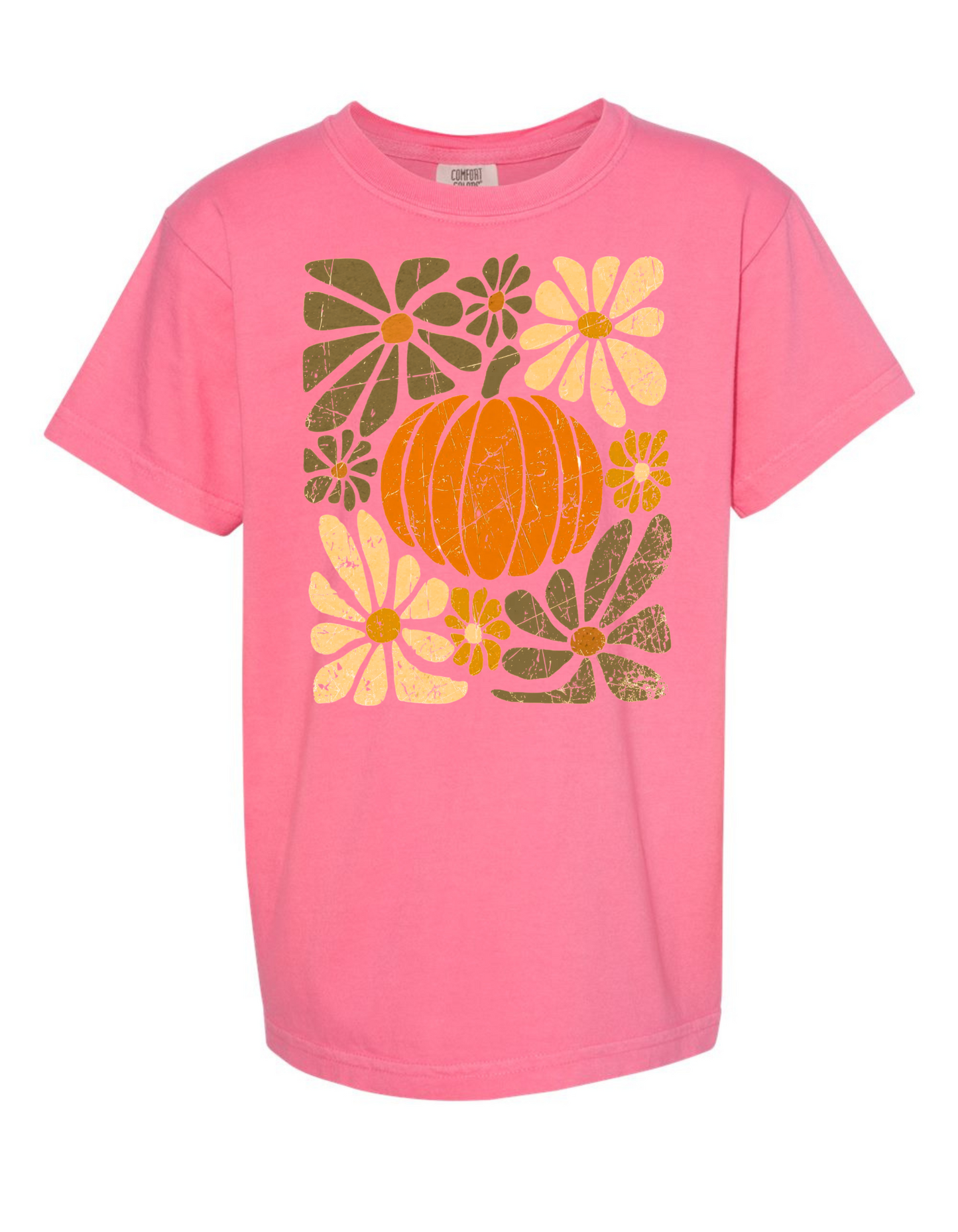 Retro Pumpkin Comfort Color Tee