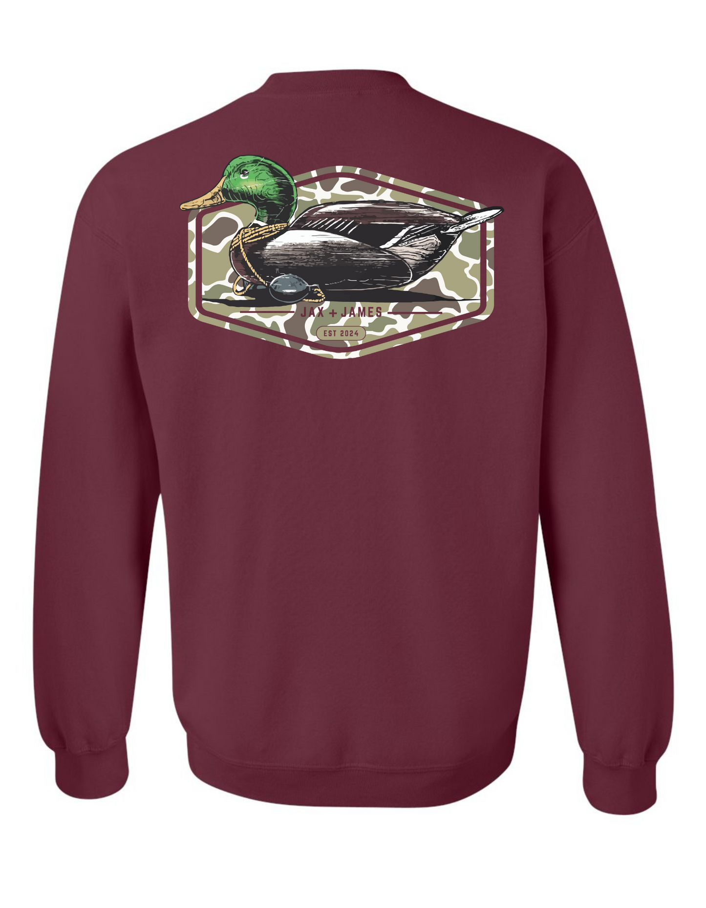 Camo Duck Decoy Sweatshirt