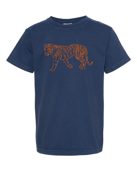 Simple Tiger Comfort Color Tee