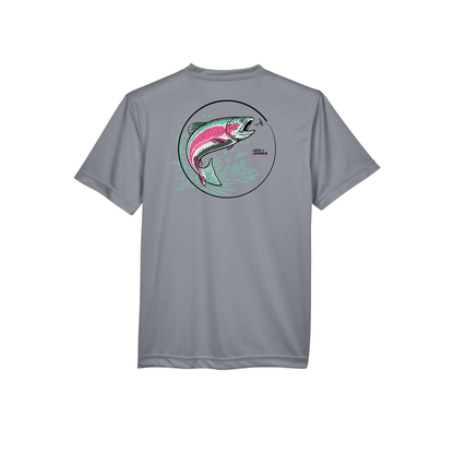 Jax and James Trout Performance Tee Southern Lifestyle Apparel