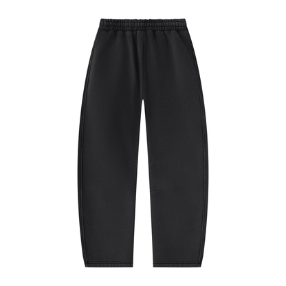 Vintage Wash Barrel-Leg Sweatpants