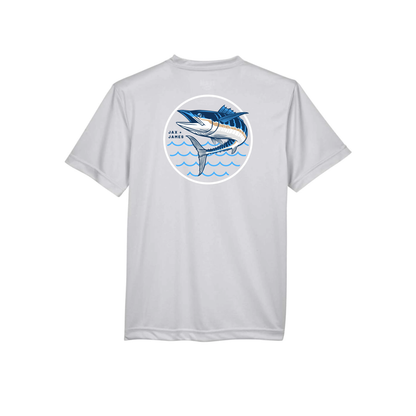 Jax and James Wahoo Performance Tee Southern Lifestyle Apparel
