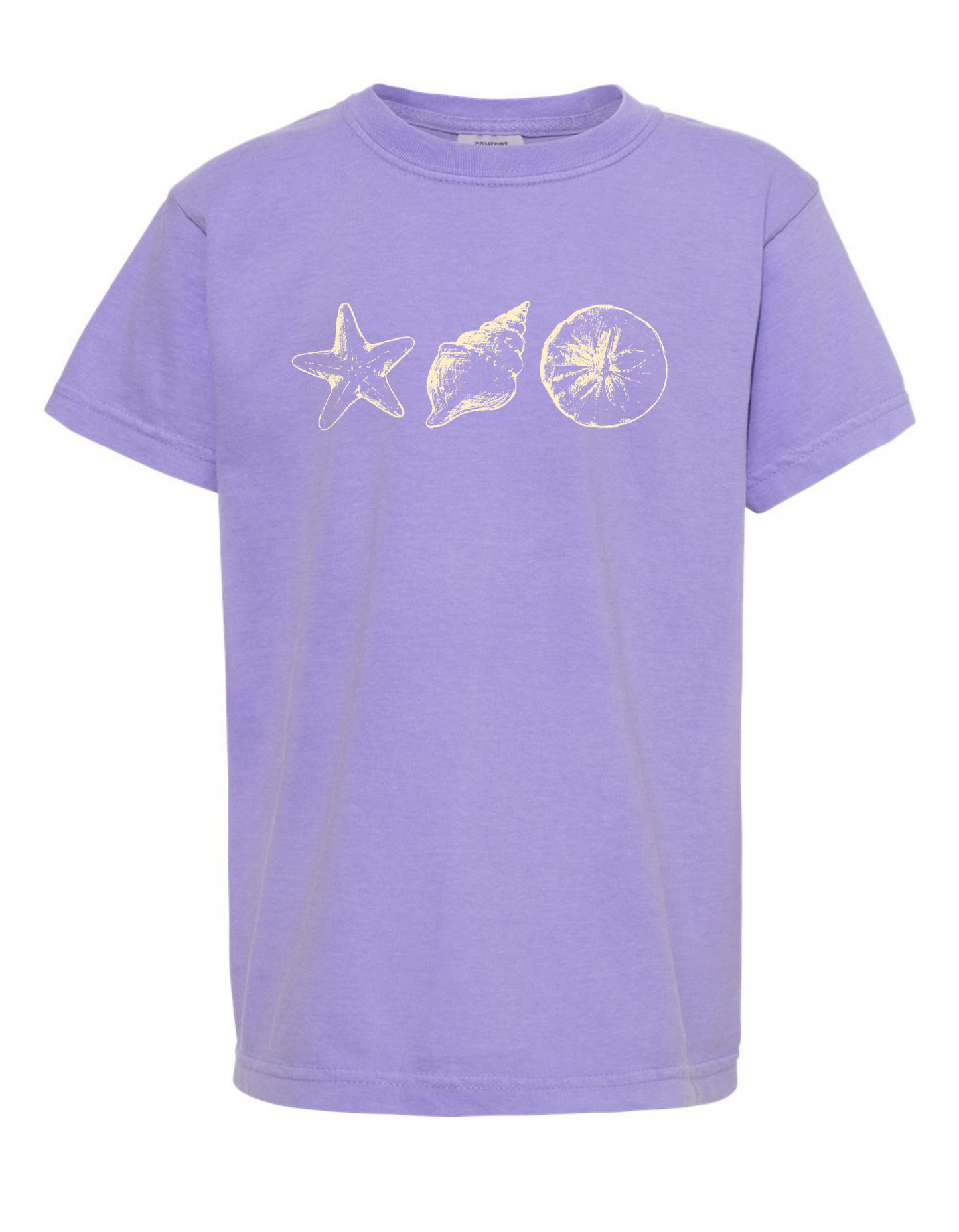 Seashells Comfort Color Tee