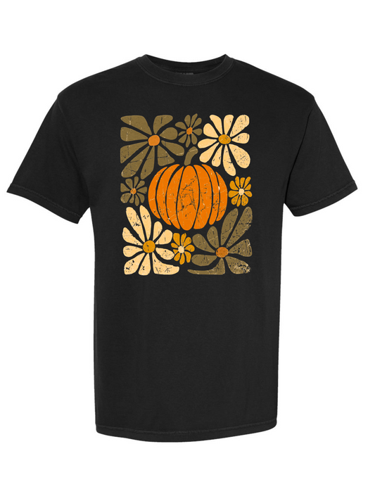 Retro Pumpkin Comfort Color Tee