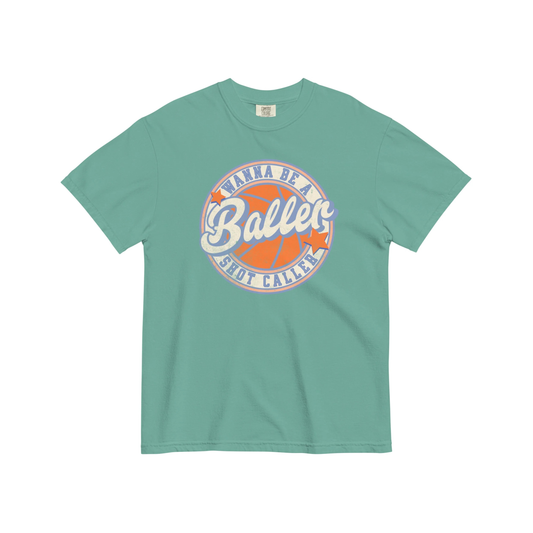 Wanna Be a Baller, Shot Caller Graphic Tee
