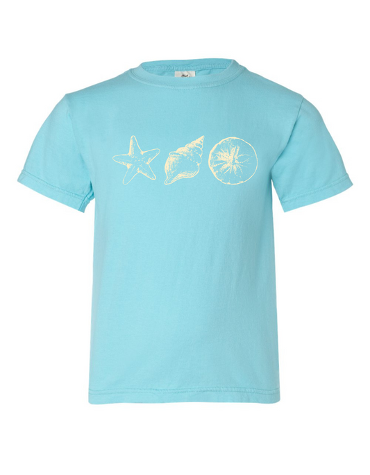 Seashells Comfort Color Tee