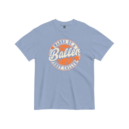 Wanna Be a Baller, Shot Caller Graphic Tee