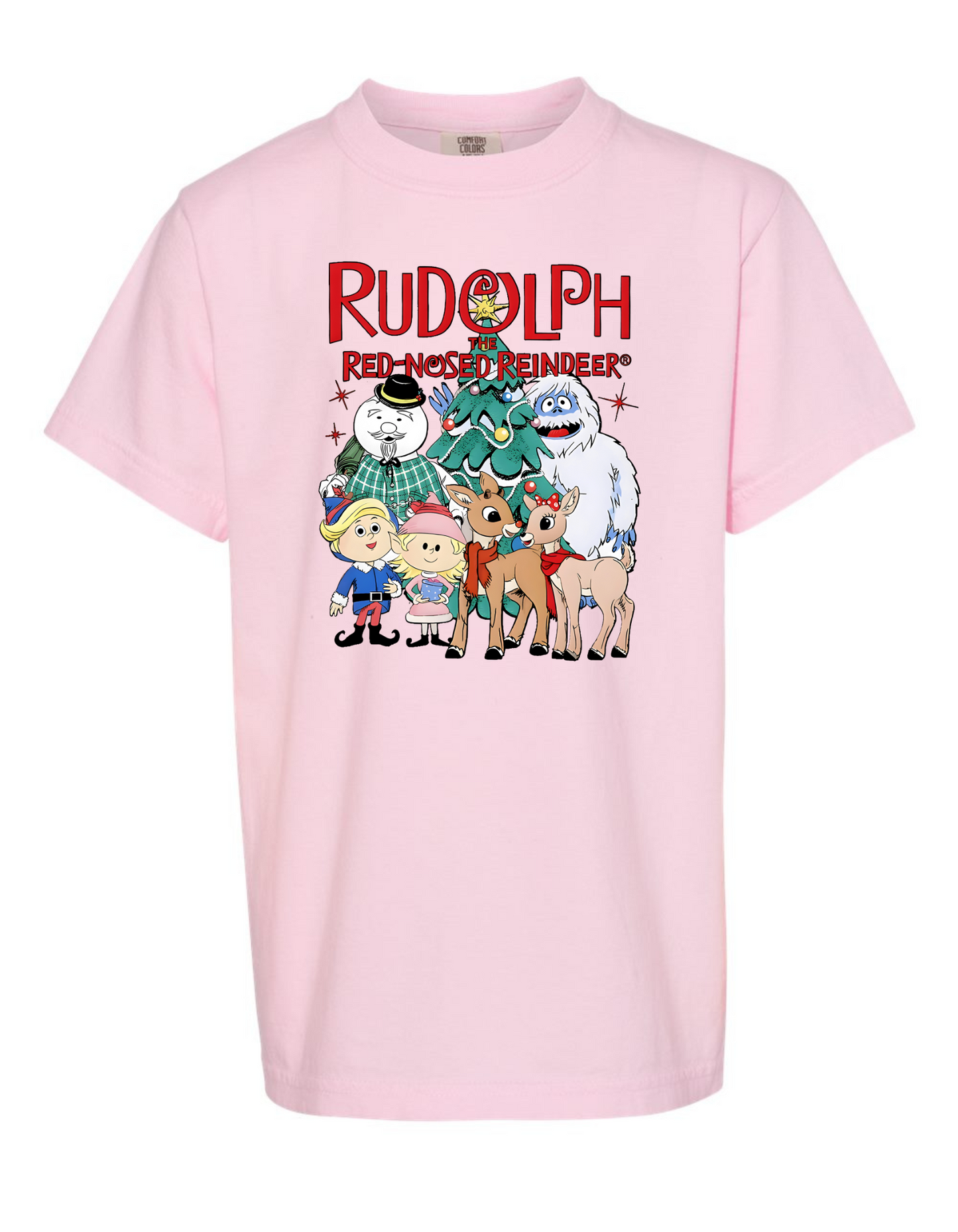 Rudolph the Red Nosed Reindeer Comfort Color Tee