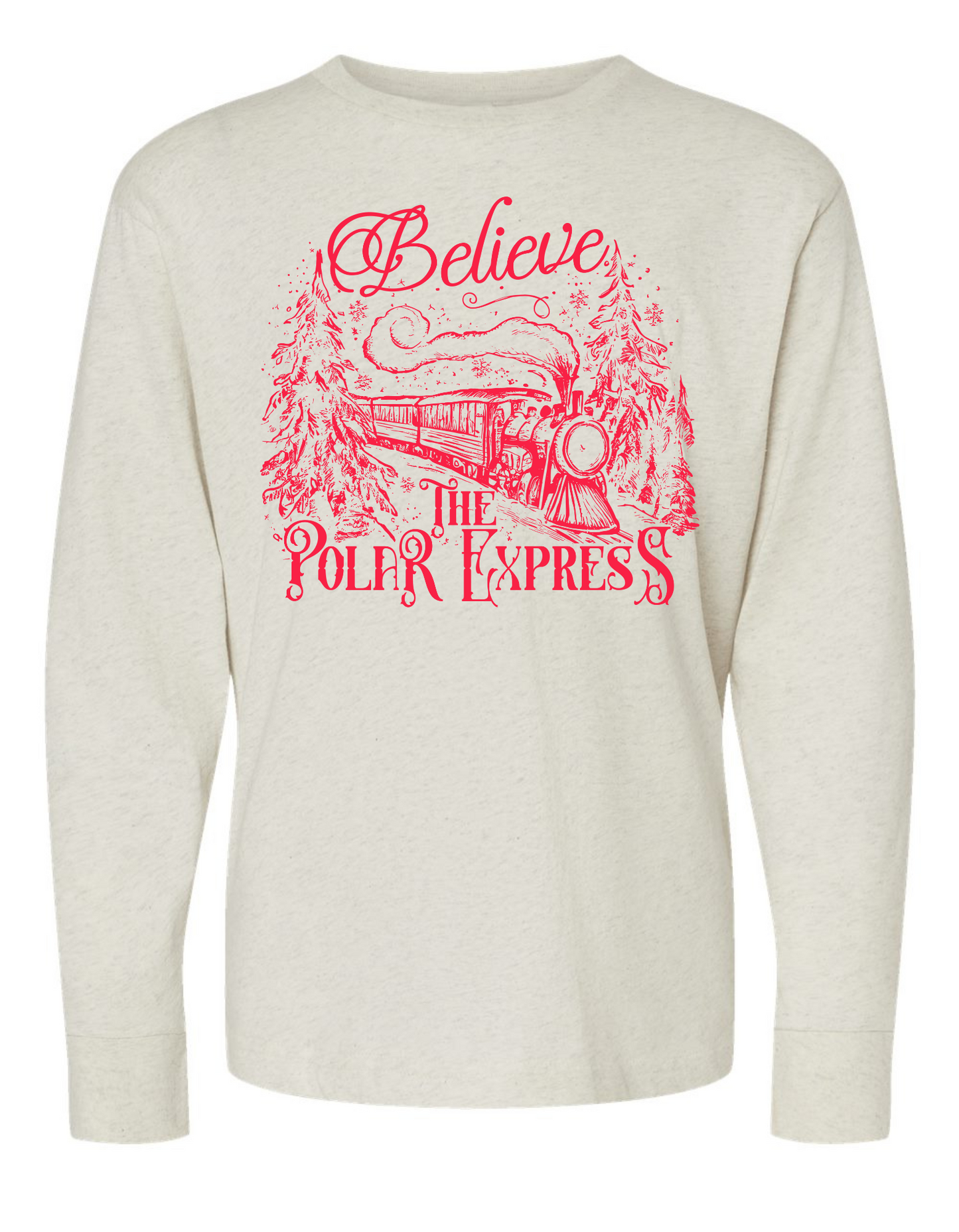 All Aboard the Polar Express Long Sleeve Specialty Tee