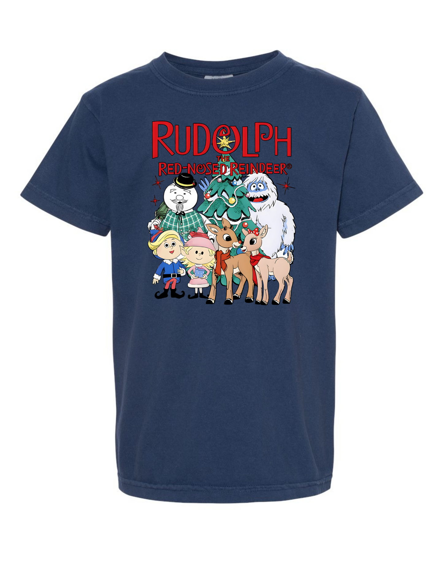 Rudolph the Red Nosed Reindeer Comfort Color Tee