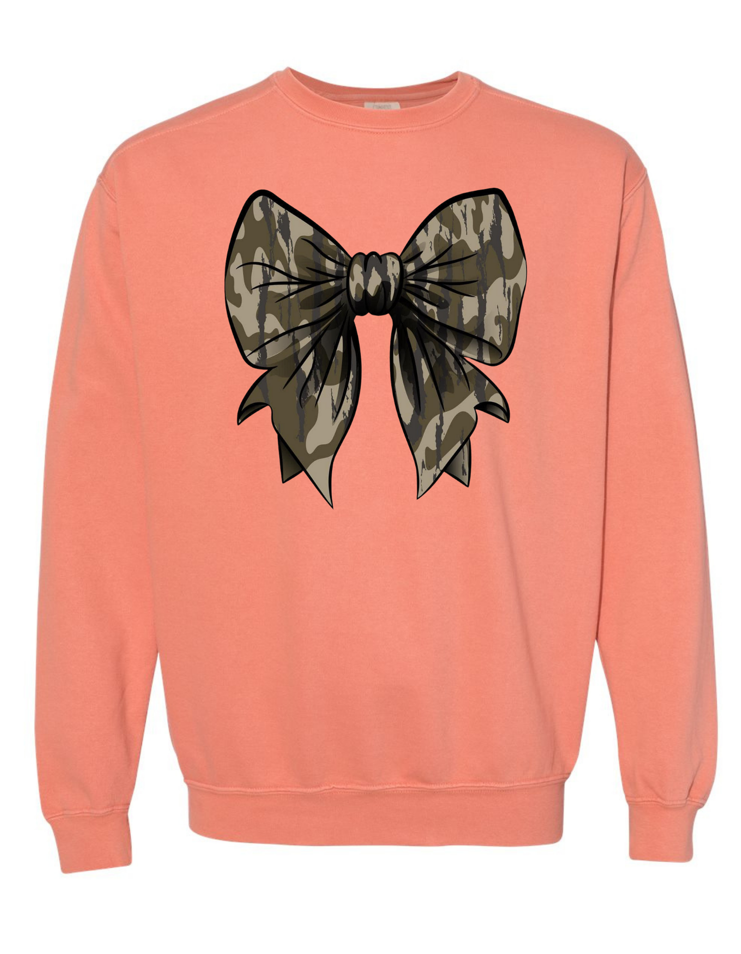 Bottomland Camo Bow Sweatshirt