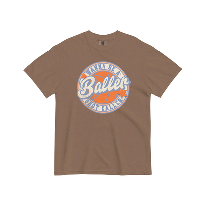 Wanna Be a Baller, Shot Caller Graphic Tee