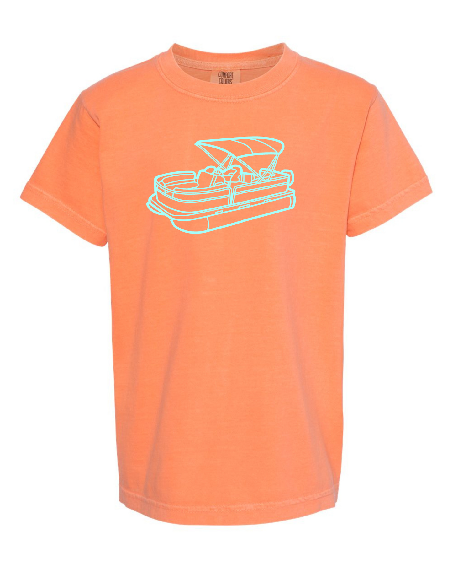 Simple Pontoon Comfort Color Tee