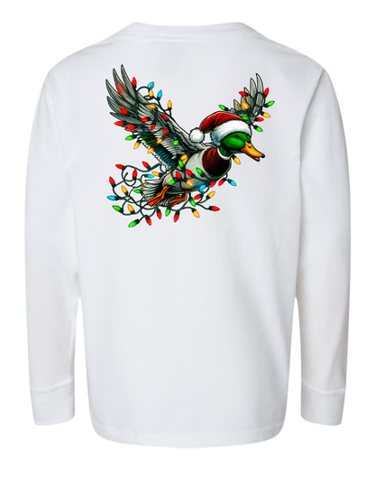 Christmas Mallard Long Sleeve Specialty Tee