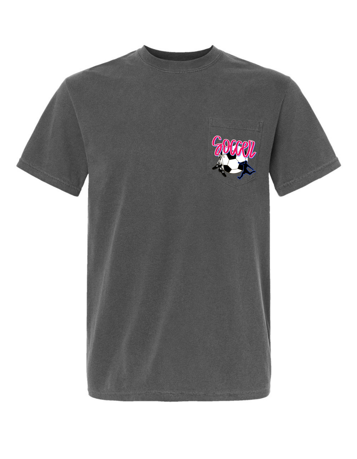 Preppy Soccer Comfort Color Tee