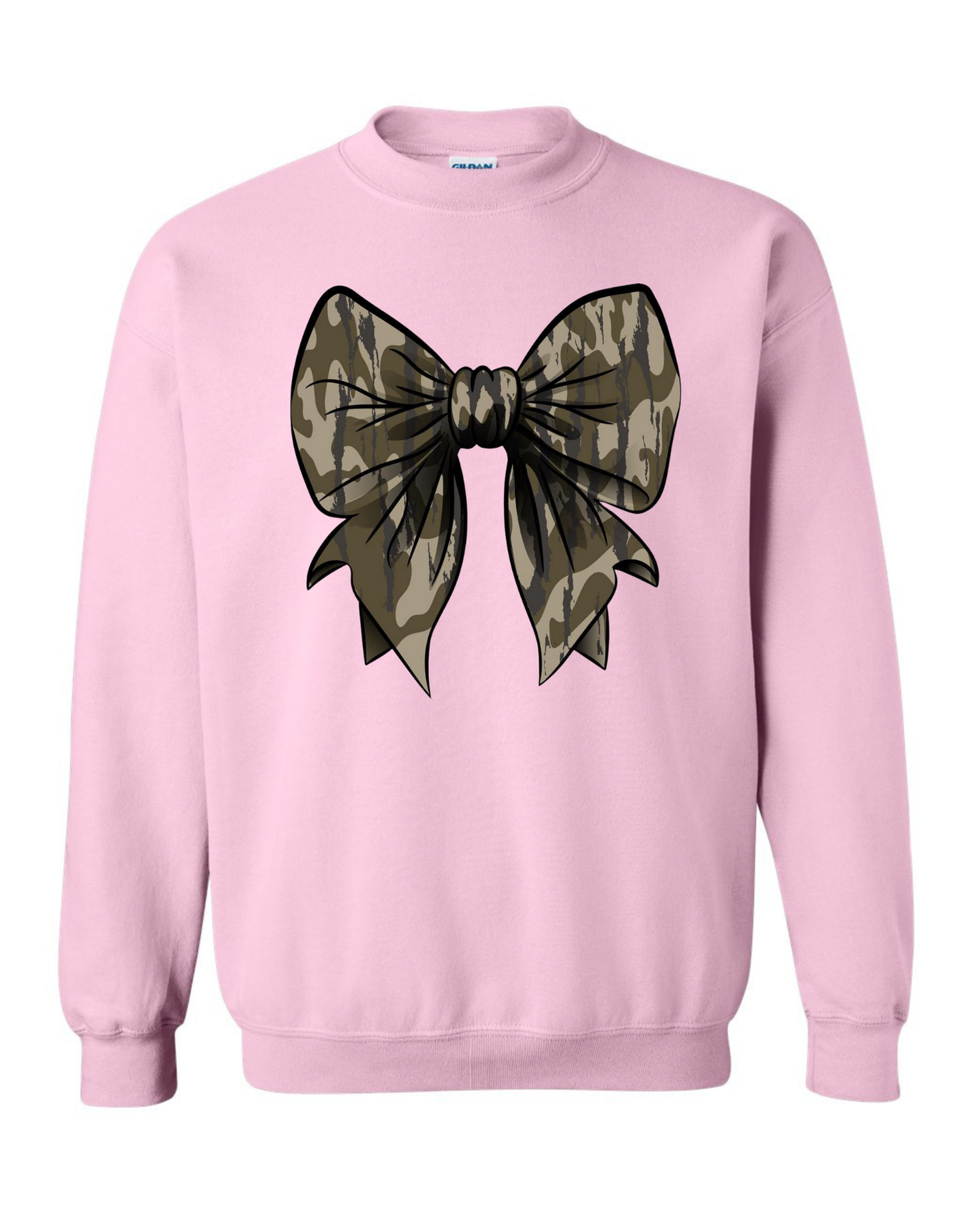 Bottomland Camo Bow Sweatshirt