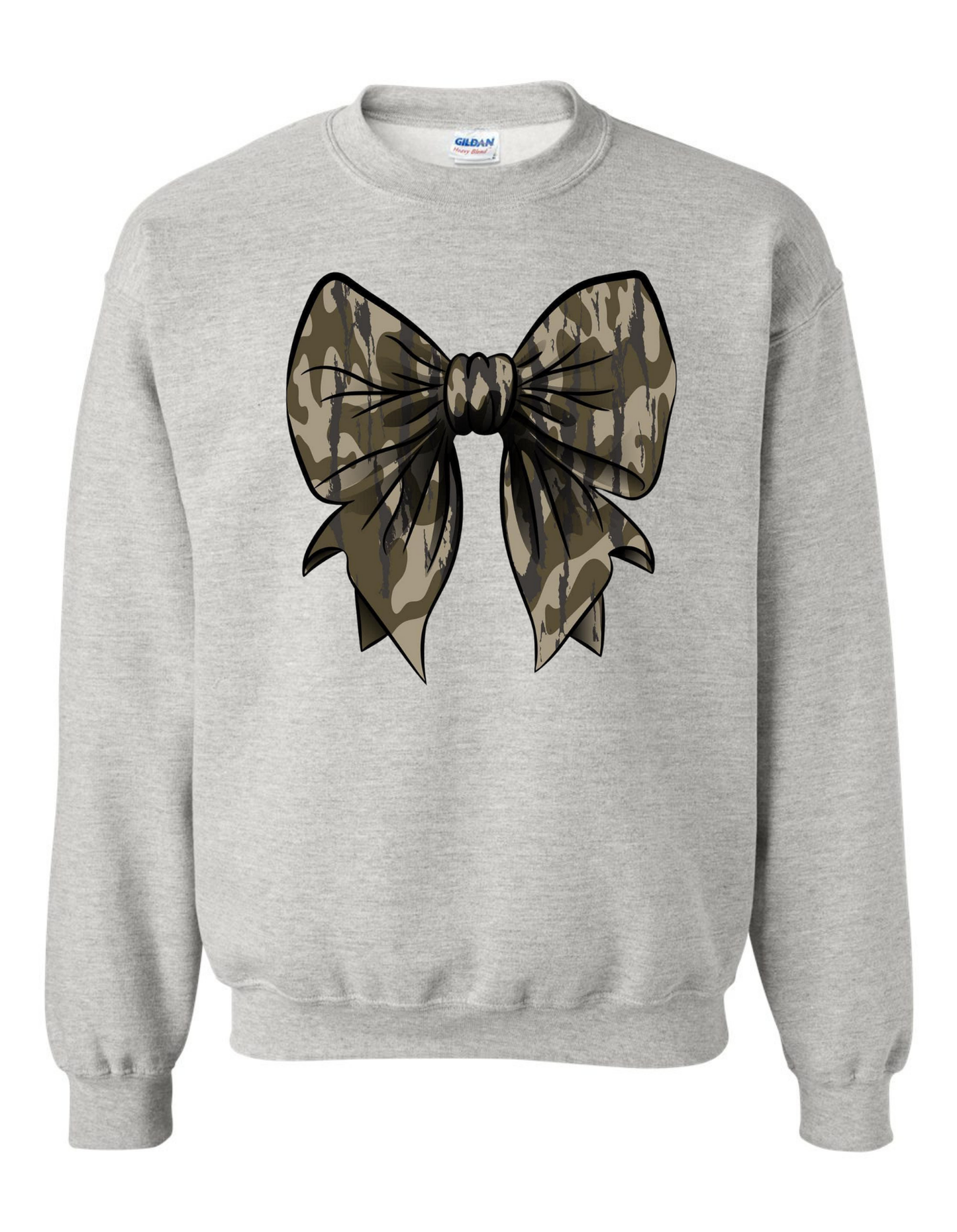 Bottomland Camo Bow Sweatshirt