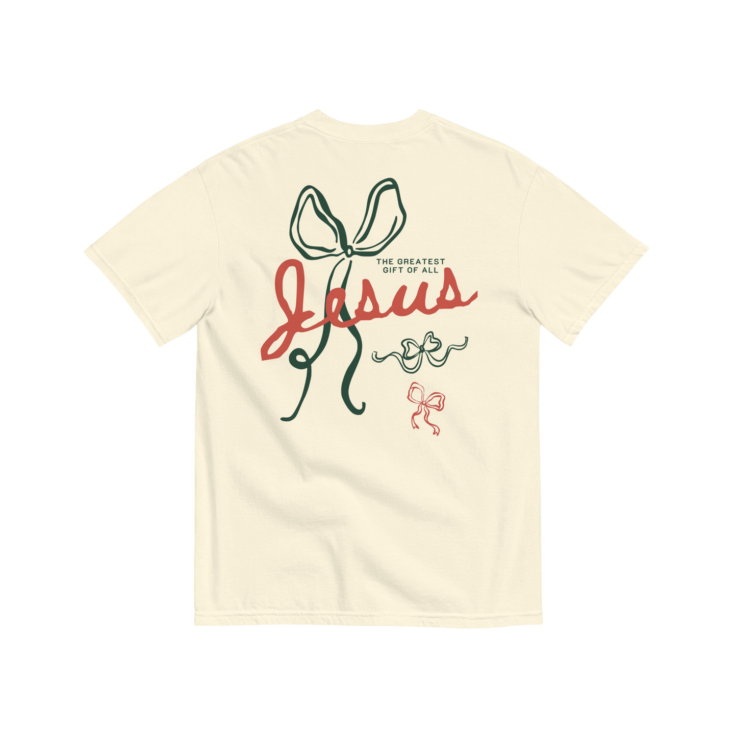 Jesus – The Greatest Gift of All Pocket Graphic Tee